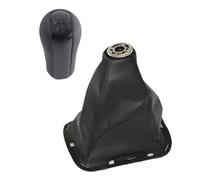 Pomos de palanca de cambios Para Toyota Para Avensis T25 MK2 II 2003 2004 2005 2006-2009 Perilla Caja Cambios Coche Perilla Cambio Caja Cambios Bota Pomo Cambio(5 speed black)