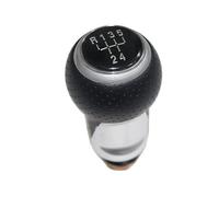 Pomos De Palanca De Cambios Para VW para GOLF 5 MK5 2004-2008 accesorios de decoración pomo de cambio de marchas para coche plateado cubierta de bota Gaitor Perilla De Cambio(5 speed knob)