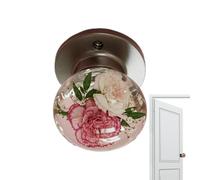 Pomos de puerta interiores | Pomo de puerta retro de resina epoxi - Pomos de puerta de dormitorio de suave, decoración artística del hogar para trastero, entrada, estudio, apartamento