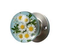 Pomos de puerta | Pomos redondos retro de resina epoxi para puertas decorativas vintage para dormitorio clásico moderno armario inodoro baño privacidad pomos para interiores vintage decorativos