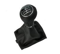 Pomos Palanca Cambio Compatible con A6 A4 S4 B8 8K A5 8T 8F Q5 8R 2007-2015de 5 o 6 velocidades Pomo de palanca de cambios(6 Speed)