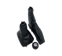 Pomos Palanca Cambios Coche Para Opel Para Astra II G Para Zafira A 1998-2010 5 Velocidades Freno Mano Coche Polaina Cubierta Antipolvo Palanca Perilla Cambio(3pcs)