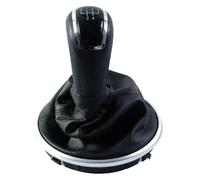 Pomos Palanca Cambios Coche Para Skoda Para Fabia 2 2007 2008 2009 2010 / Para Roomster 2006-2010 Pomo De Palanca Cambios 5 Velocidades Con Funda Cuero