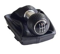 Pomos Palanca Cambios Para Audi A4 B6 B7 Manual 5 Speed Car Gear Shift Shifter Knob Palanca Manija Cabeza Con Cubierta De Cuero A Prueba De Polvo 2000-2008 Palanca Velocidad Coche