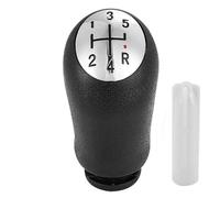 Pomos Palanca Cambios Para Logan II Para Clio 3 Para LAGUNA 2 Para TWINGO Para MODUS Perilla Cambio Marchas 5 Velocidades Cabeza Palanca Manija Coche Universal(Chrome)