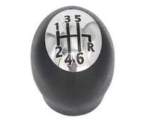 Pomos Palanca Cambios Para R&enault Para ESPACE MK4 2002-2008 MPV Perilla De Cambio De Marchas Para Automóvil Perilla De Cabeza De Balonmano Con Tapas Cromadas Accesorios Automóvil(123456R plastic)