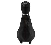 Pomos Palanca Cambios Para Seat Para Leon 1 MK1 Para Toledo II MK2 1998-2005 5/6 Velocidades Pomo Cambio De Marchas Palanca De Cambios Pomo De Cambio Funda De Bota Collar Accesorios Automóvil(6 Speed)