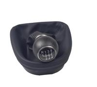 Pomos Palanca Cambios Para Seat Para Leon II Para Toledo III Para Altea XL 2005-2012 Manual Coche Cambio Marchas Pomo Cabeza Palanca Palanca Cambio Marchas Pomo Funda Pomos Palanca Cambios(Black-6 Spe