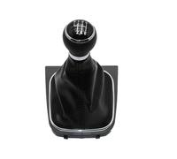 Pomos Palanca Cambios Para VW Para EOS 2006 2007 2008 2009 2010 2011 Perilla Cambio Marchas 6 Velocidades Perilla Cambio Nivel Palanca Cambios Automóvil Con Funda Cuero Pomos Palanca Cambios