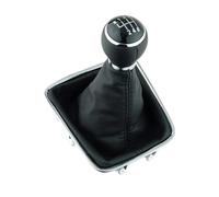 Pomos Palanca Coche Cambios Cubierta Polvo Para VW Para Tiguan 2007 2008 2009 2010 2011 Accesorios Para Coche Perilla Cambio Marchas Manual 6 Velocidades Con Funda Maletero Negra Collar Gaitor Pomo Pa