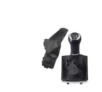 Pomos Palanca Coche Para Opel Para Astra III H 1.6 Para Vauxhall 2004-2010 5/6 Velocidades Mango Caja Pomo Palanca de Cambios Manual(5R Knob and Cover)