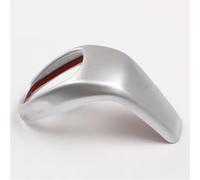 Pomos Palanca Compatible Con X1 2016 ABS Car Gear Head Lever Shift Knob Cover Gear Shift Handle Trim Decoration Car Parts Shift Knob(Matte silver)
