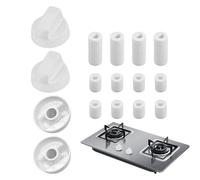 Pomos para estufa de horno, 4 quemadores de cocina, accesorios de perilla de termostato para el hogar y cocinas de cocina