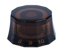 Pomos para guitarra bajo, diseño dodecágono, perillas de guitarra LP, accesorios de control de velocidad, pomos de guitarra giratoria, piezas de guitarra eléctrica para guitarra P SG LP