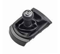 Pomos para palanca coche Compatible Con SEAT Para Ibiza 2002 2003 2004 2005 2006 2007 2008 5/6 Pomo De Palanca De Cambios De Velocidad De Coche Funda De Polaina De PU(6 SPEED A)