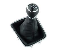 Pomos para palanca coche Compatible Con VW Para Tiguan 2007 2008 2009 2010 2011 Accesorios Automóvil Manual Automóvil Perilla Cambio Marchas 6 Velocidades Con Cubierta De Maletero Collar Polaina