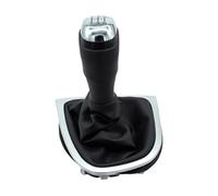 Pomos Para Palanca Coche Para Clio 4 IV MK4 2012-2019, Pomo Cambio Manual 5 Velocidades Cuero PU Con Cubierta Antipolvo