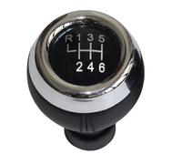 Pomos Para Palanca Coche Para Mini Para Cooper R56 2006-2013 Pomo De Cambio De Marchas Palanca Cambios Caja Cambios Palanca Cambios Selector Cuero(R 1 2 3 4 5 6)