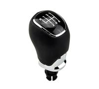 Pomos Para Palanca De Coche Compatible Con Skoda Para Octavia A7 MK3 | 2014-2019 5/6 Perilla Cambio Velocidad Palanca Cambios Polaina Cubierta Bota Collar(6 Speed)