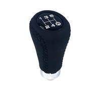 Pomos Para Palanca De Coche Perilla De Cambio De Marchas Universal Para Coche Palanca De Cambios Manual De 5/6 Velocidades Puntada De Línea Roja Y Negra Cuero De PU(5 speed Black Line)