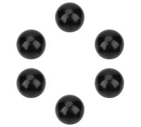 Pomos Redondos M12 40mm Roscados para Herramientas de Máquina 6 Unidades