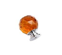 Pomos Redondos Manija de cristal, perillas de gabinete, 1 pieza de 30 mm de colores con forma de bola de cristal, perillas de vidrio, tiradores de armario, perillas de cajones, herrajes for manijas de