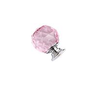 Pomos Redondos Manija de cristal, perillas de gabinete, 1 pieza de 30 mm de colores con forma de bola de cristal, perillas de vidrio, tiradores de armario, perillas de cajones, herrajes for manijas de