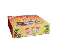 Pompadour - Cofre Dulcefusiones - 3 Variedades de tés e infusiones dulces - Caja de regalo surtido - 60 bolsitas