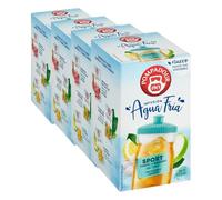 Pompadour - Infusión sport con magnesio - Agua fria - sin azúcares añadidos - 20 bolsitas (Paquete de 4)