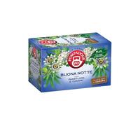 Pompadour® | Té de hierbas de buenas noches | Hierbas Aromáticas con Melisa, Limoncillo, Espino - 18 Filtros (39.6 Gr) | Té de hierbas para dormir sin cafeína