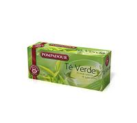 Pompadour - T Verde, 25 bolsitas - [Pack de 8]