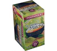 POMPADOUR té verde con matcha estuche 20 bolsitas