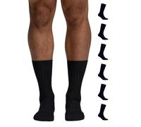 POMPEA 3 pares de calcetines para hombre de algodón, calcetines de hilo de Escocia cortos con acabado a costa y puños elásticos