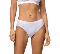 Pompea 5 calzoncillos sin costuras de microfibra para mujer art. 89624252 (L/XL, blanco)