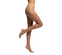 POMPEA Medias (Paquete de 6) Mujer, Polvo dorado, L