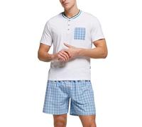 POMPEA PJ Timo Conjunto de Pijama Hombre (Pack de 1), Espuma, M