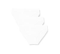 POMPEA Ropa Interior (Pack de 3) Mujer, Color Blanco., S/M