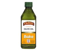Pompeian Made Easy Bake - Aceite de oliva para hornear, sabor ultraligero, perfecto para hornear alimentos como brownies y pasteles, certificado por la Asociación Americana del Corazón,