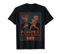 Pompeya Fun Run 79 AD Volcanólogo Volcanólogo Historia Antigua Camiseta