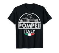 Pompeya Italia Deco Emblema Recuerdo de Viaje Camiseta