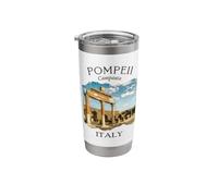 Pompeya Italia - Recuerdo para mujer, historia europea, niños, niñas Vaso térmico de acero inoxidable de doble pared