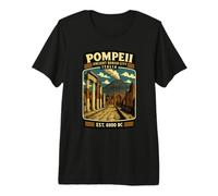 Pompeya Italia Viaje Familiar Vacaciones Italia Camiseta Premium
