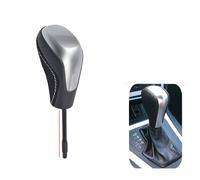 Pompo automático para palanca de cambios para B-MW E90 E91 E92 E93 E36 E46 E39 E60 E61 E38 Z3 X5 E53 E81 E82 E87 E84 Pomo de palanca de cambios de coche (plata-largo)