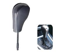 Pompo automático para palanca de cambios para B-MW E90 E91 E92 E93 E36 E46 E39 E60 E61 E38 Z3 X5 E53 E81 E82 E87 E84 Pomo de palanca de cambios de coche (negro-largo)