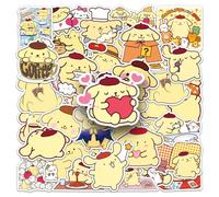 PomPom Purin Stickers Pompon 50 Unidades Skateboard Graffiti Motocicletas Bicicleta Snowboard Equipaje Portátil Coche Maleta para Niños y Adolescentes de Vinilo