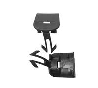 POMPOMPUR 95550544910/95550545010 Tapa Cubierta Gancho Remolque Parachoques Trasero Izquierdo Y Derecho para Porsche para Cayenne 2007 2008 2009 2010