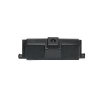 POMPOMPUR Cámara de visión Trasera HD CCD para F&ORD para Edge 2015 2016 2017 2018 con visión Nocturna Gran Angular e Impermeable(Fixed Ruler Line)