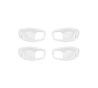 POMPOMPUR Cubierta Decorativa Para Manija De Puerta Interior De Coche, Accesorios Para Jeep Para Renegade 2016, 2017, 2018, 2019, 2020, 2021, 2022, 2023 Y 2024(Blanco)