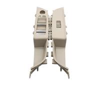 POMPOMPUR Cubierta Panel Interruptores Ventana Para Manija Puerta Delantera Izquierda Derecha Para Serie 6 GT G32 2017-2022 LHD RHD, 2 Piezas(Front 2PCS-Creamy)