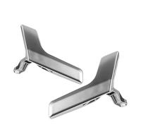 POMPOMPUR Manija Interior De Puerta Delantera Izquierda Derecha, Color Plateado Mate, Para Mercedes Para Benz C250, C300, C350, GLK A2047201171(Izquierda y derecha)